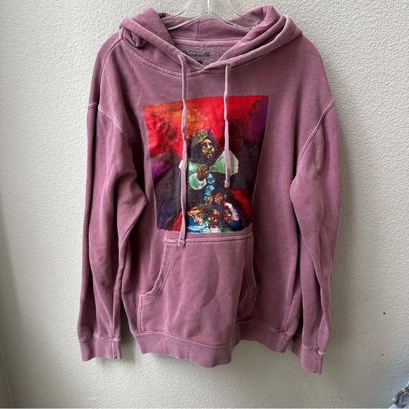 Dreamville Cole KOD Choose Wisely concert distressed pink